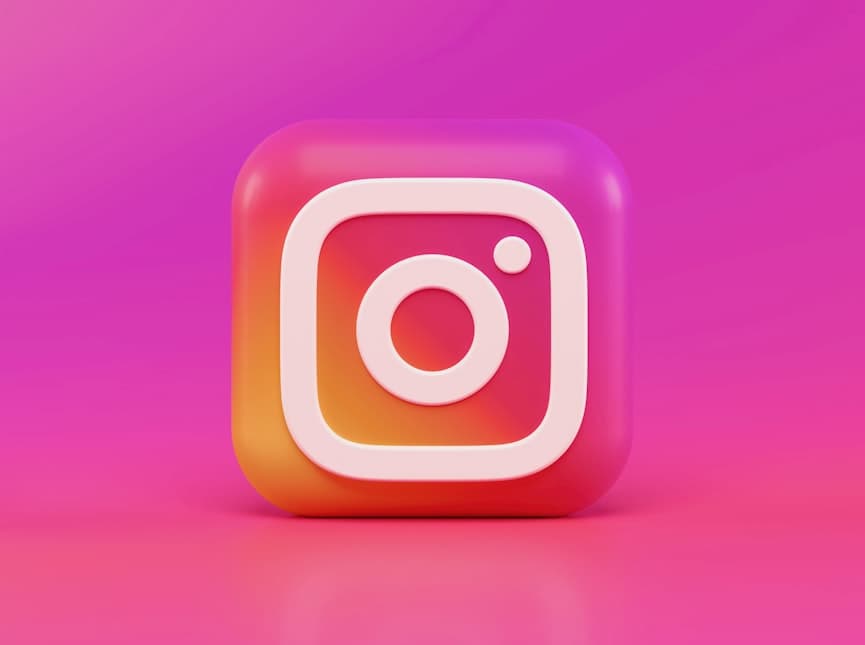 Social media marketing apps on smartphone screen